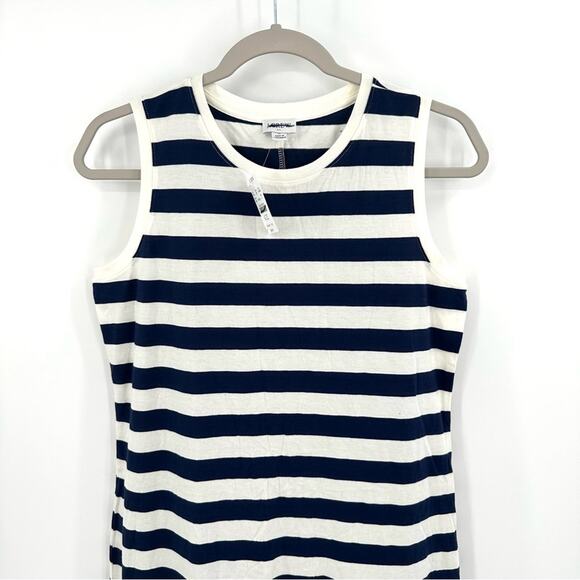 J Crew Striped Knit Midi Dress Size S - Picture 2 of 12